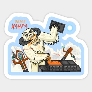 Spice Wampa Sticker